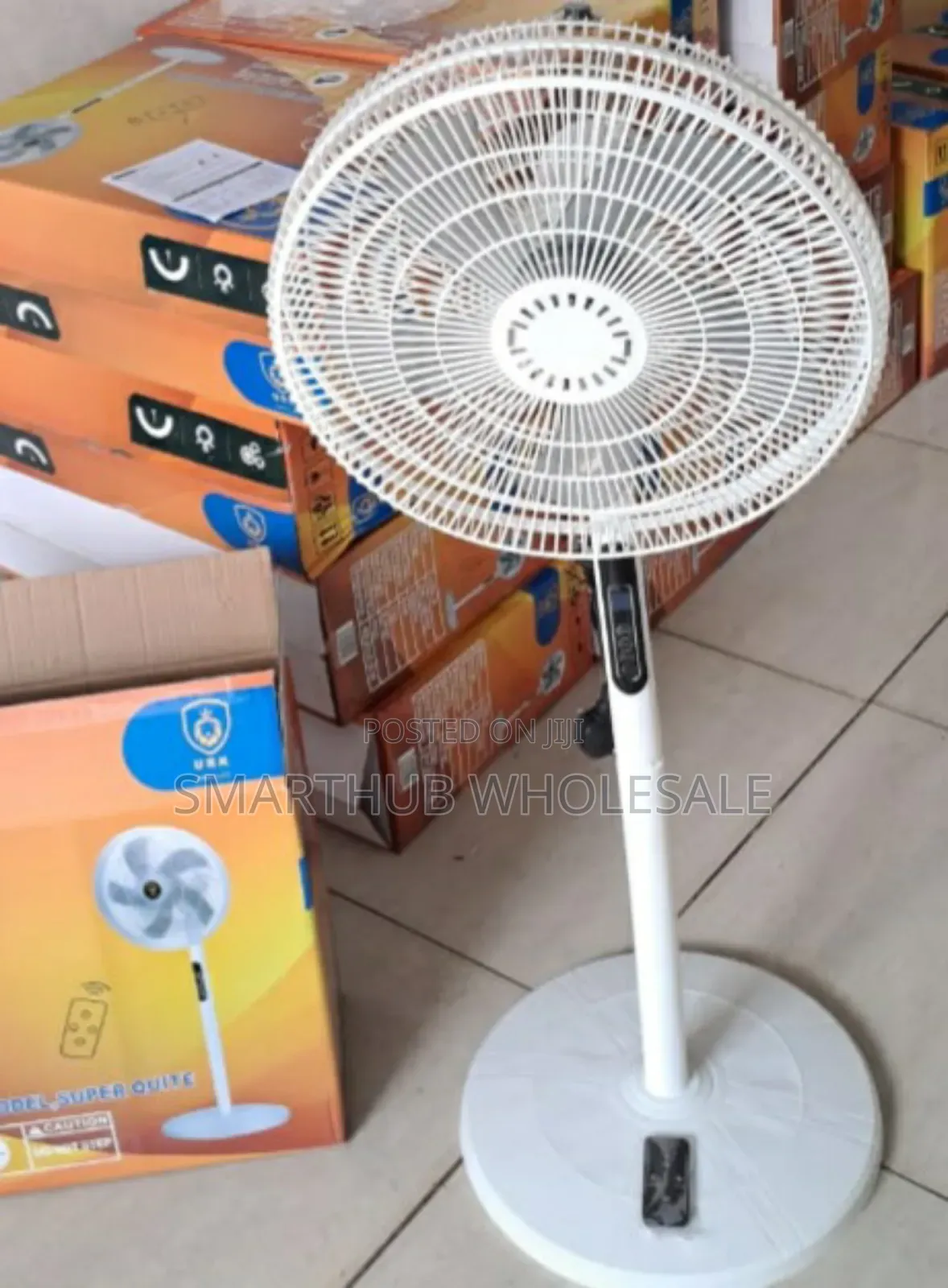 Urk Remote-Controlled 16′′ Inch Standing Fan