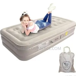 190by100by40cm Inflatable Mattress With Pillows