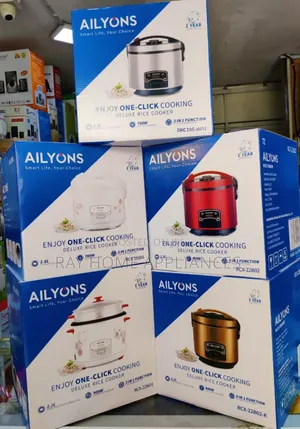 1.8litres Ailyons Rice Cooker 
(All 5 Models/Colours Available)