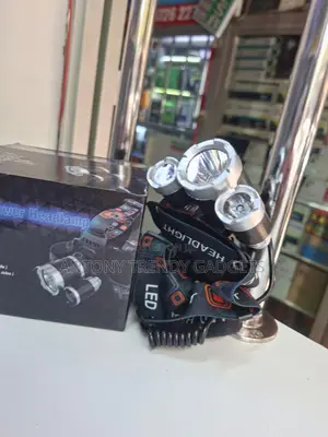 Rechargeable T6 Led Headlamp Super Bright Outdoor Light