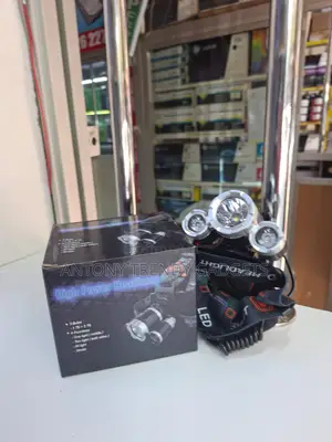 Powerful Headlamp With 18650 Battery Hiking Work Lamp