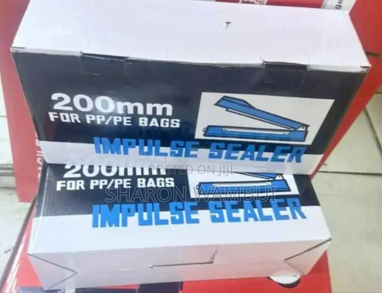 New 200mm Plastic Impulse Sealer/200mm Plastic Impulse Sealer