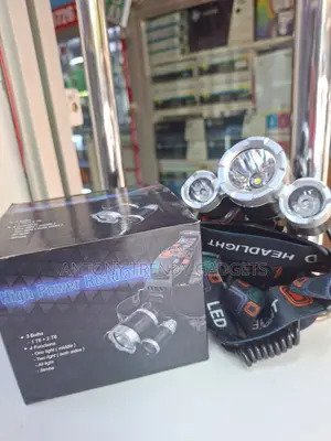 Adjustable Strap Led Headlight Night Fishing Head Torch