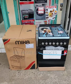 58cm*58cm 3gas+1electric Plate Mika Standing Cooker