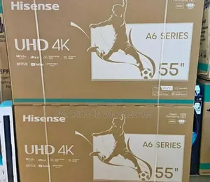 Kenya
Hisense 55′′ 55a6n (New Model 2025) Uhd Smart Frameless Tv