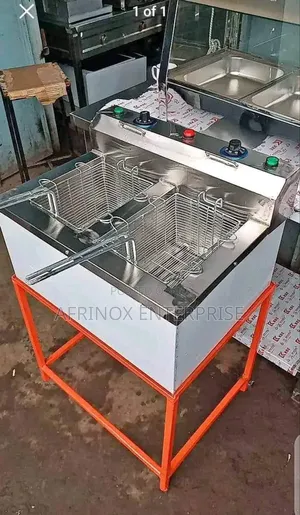 Stainless Steel 2 Phase Deep Fryer