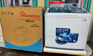 Ramtons Washing Machine Super Jumbo Twin Tub 12kg/14 With Air Dryer
