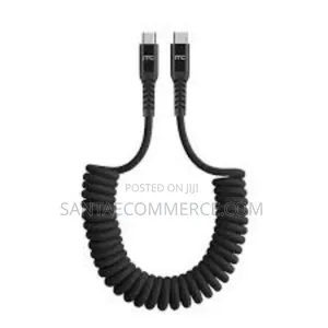 Mycandy Cc-120 Cable Coiled Type-C to Type-C 60w Pd