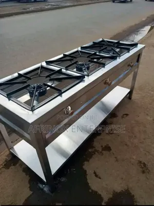Three Burners Gas Cooker, on Sale, Payment on Delivery