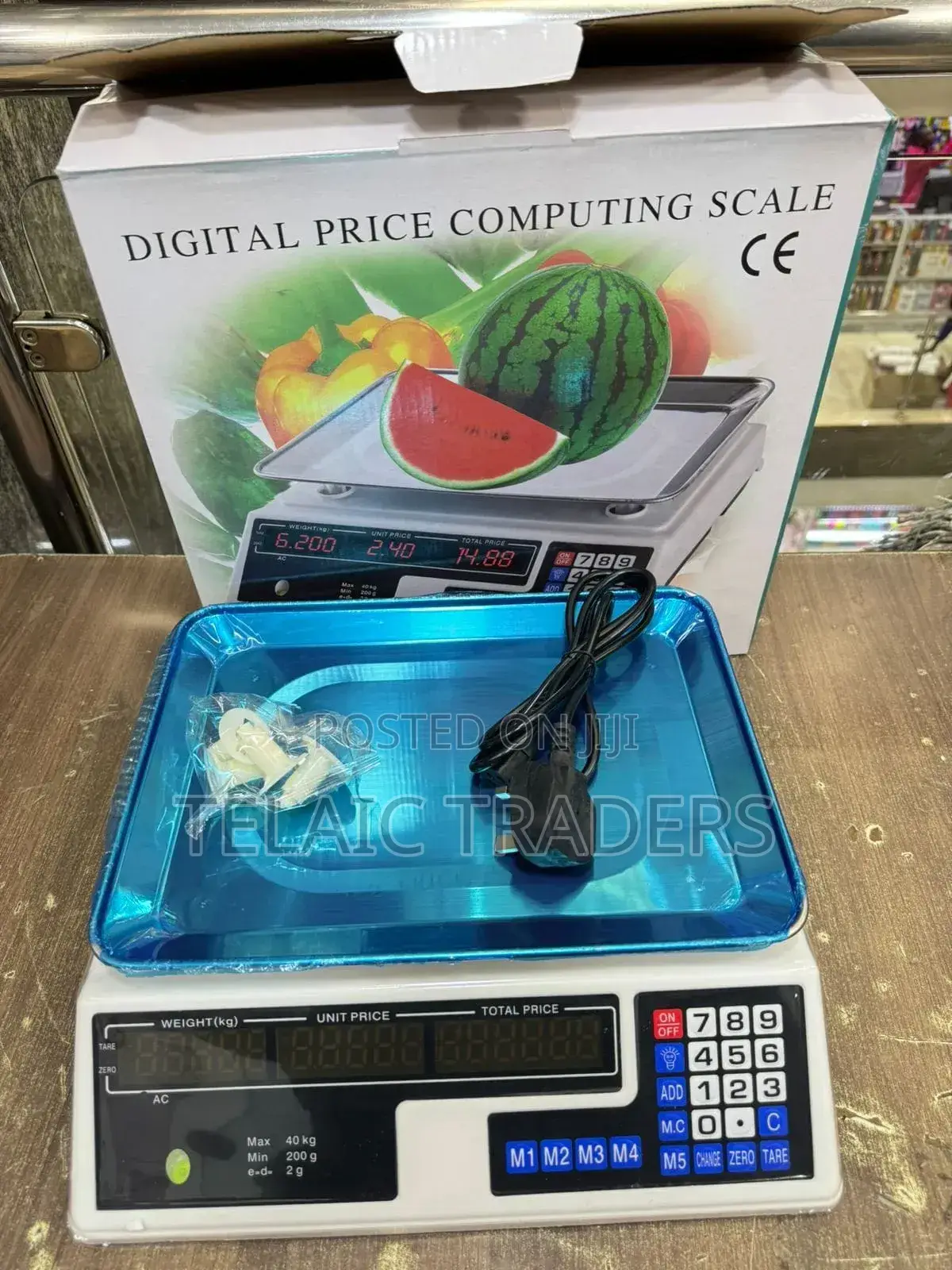 Armless Digital Scale 40kg