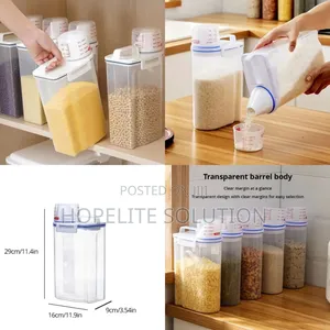 Household Grain Storage Tank Portable Grain Sealed Storage Box