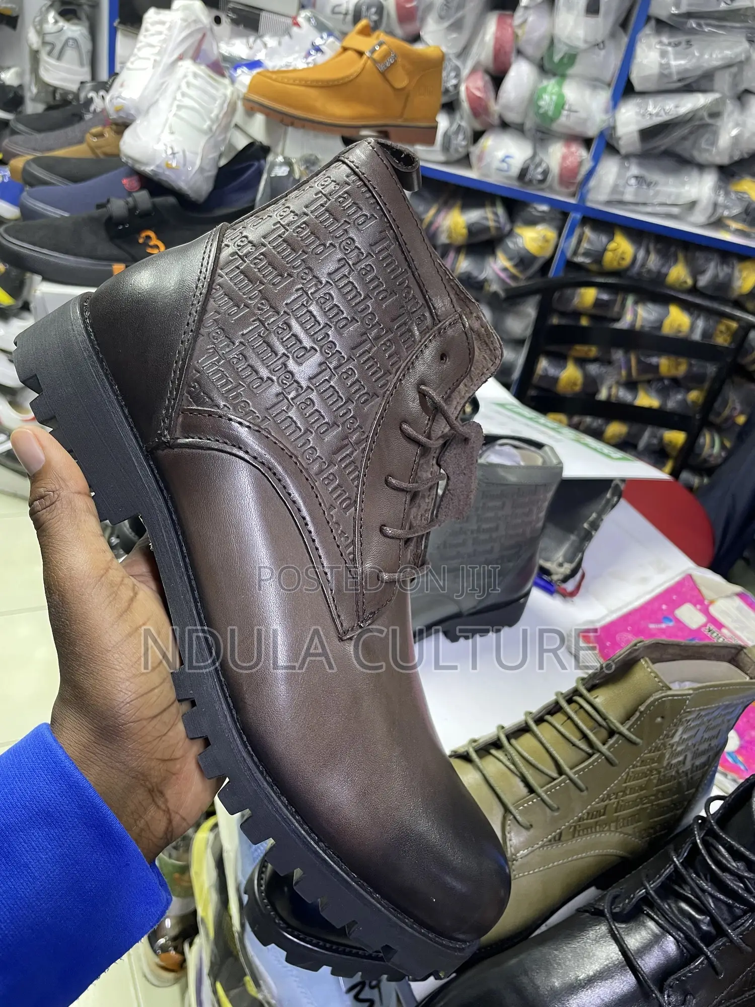 Timberland//Louis Vuitton High Cut Boots