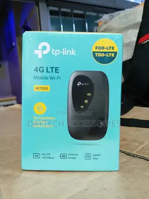 Tp-Link 4g Lte Mobile Mi-Fi Wi-Fi Router (Tl-M7000)