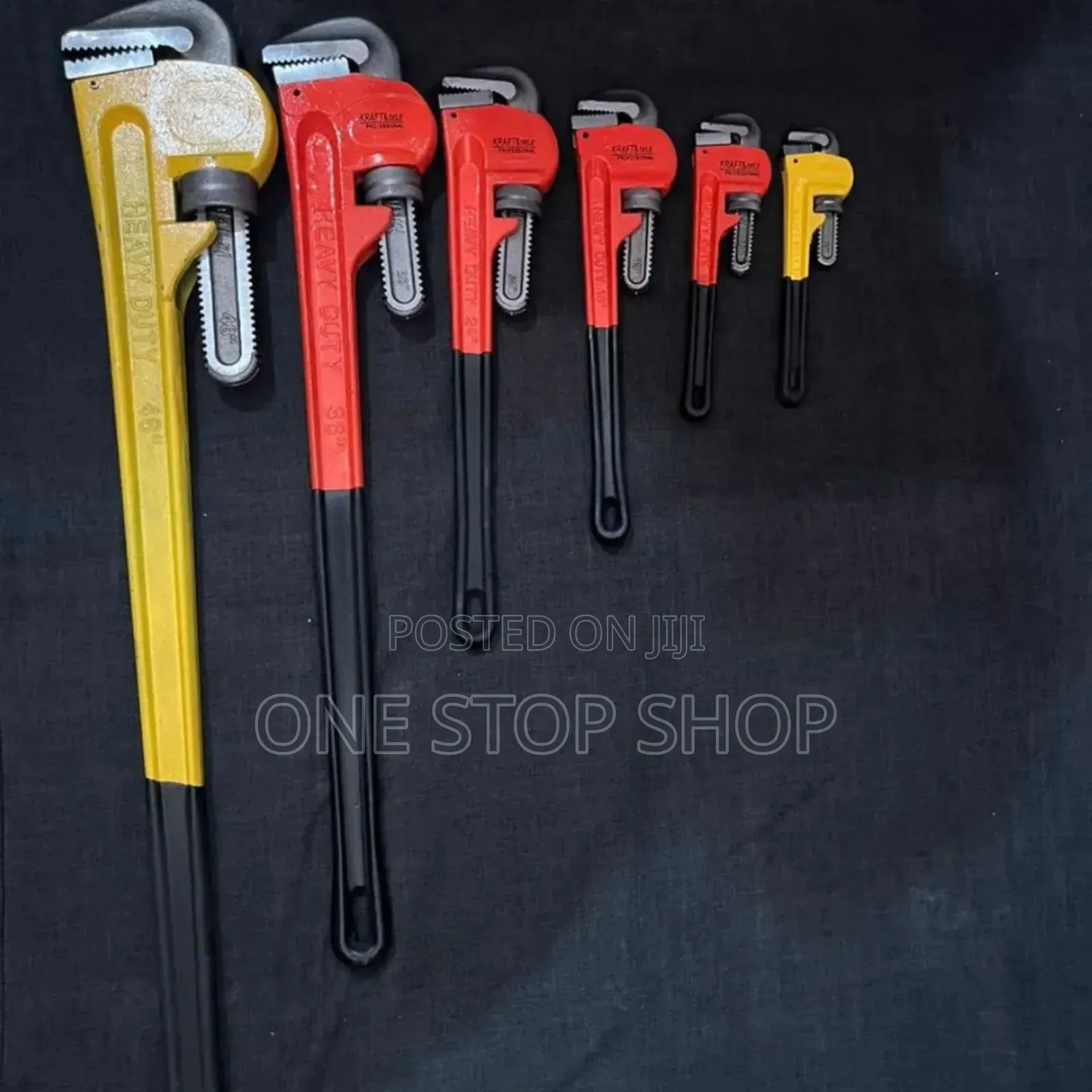 Different Sizes Pipe Wrenches 8/10/12/14/18/24"