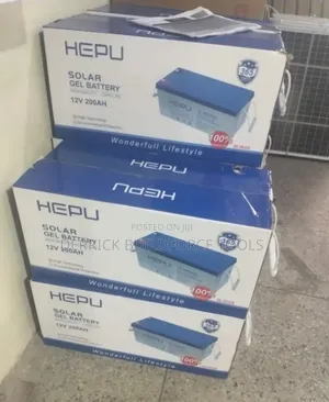 Hepu 12v 200ah Deep Cycle Solar Battery