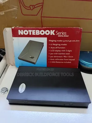 Notebook Jewelry Digital Scale