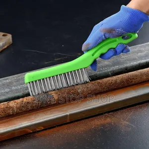 2ps Steel Wire Brush With Metal Scraper