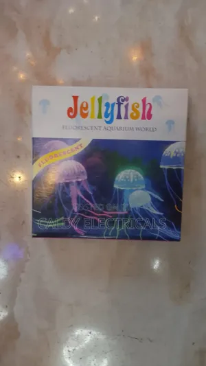 Jellyfish Fluorescent Aquarium World Decor