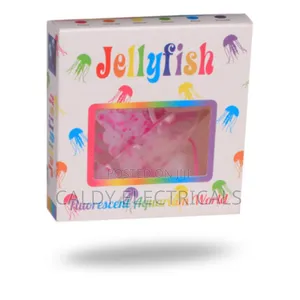 Unique Jellyfish Fluorescent Aquarium World Decor Kew9