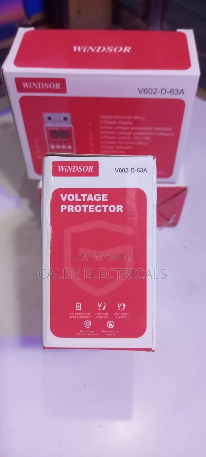 Rail Mount Windsor Avs 63a Adjustable Over/Under Voltage Protector Hy5