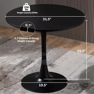 Dining Tables; Modern Farmhouse Round Dining Table