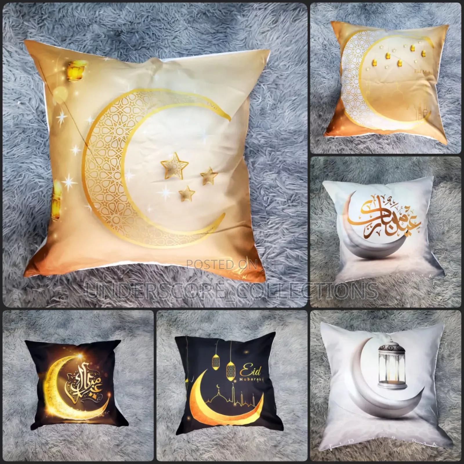 Eid Mubarak Home Decor Cushion Cover