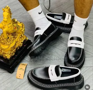 Dr Martens Penton  Quad Ds Loafer  White Black