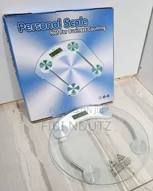 Digital Bathroom Scale/Clear Glass Bathroom Scale