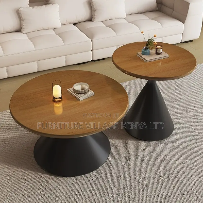 Coffee Table; Nordic Solid Wood Coffee Table