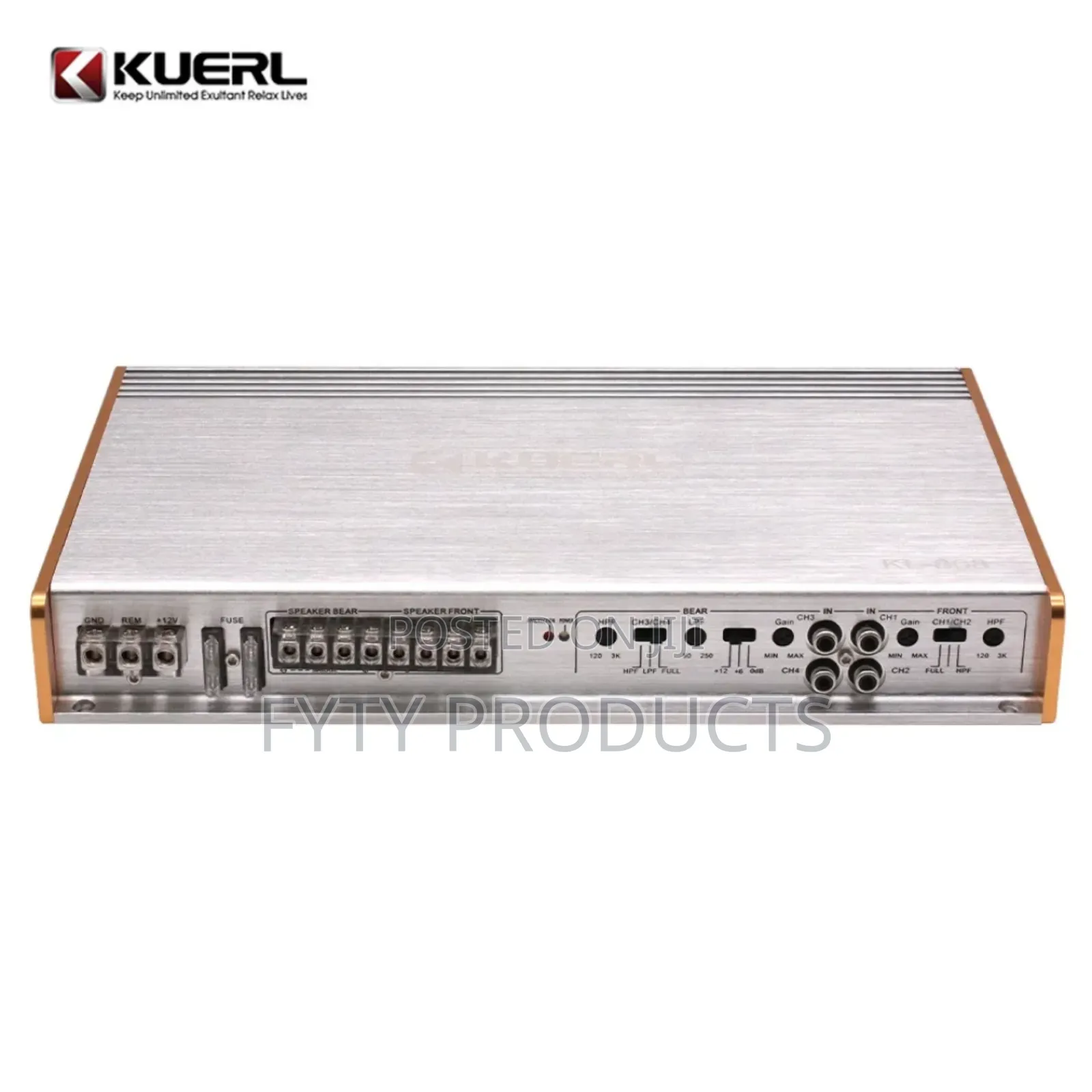 Kuerl 4 Channel Amplifier 100w*4 RMS