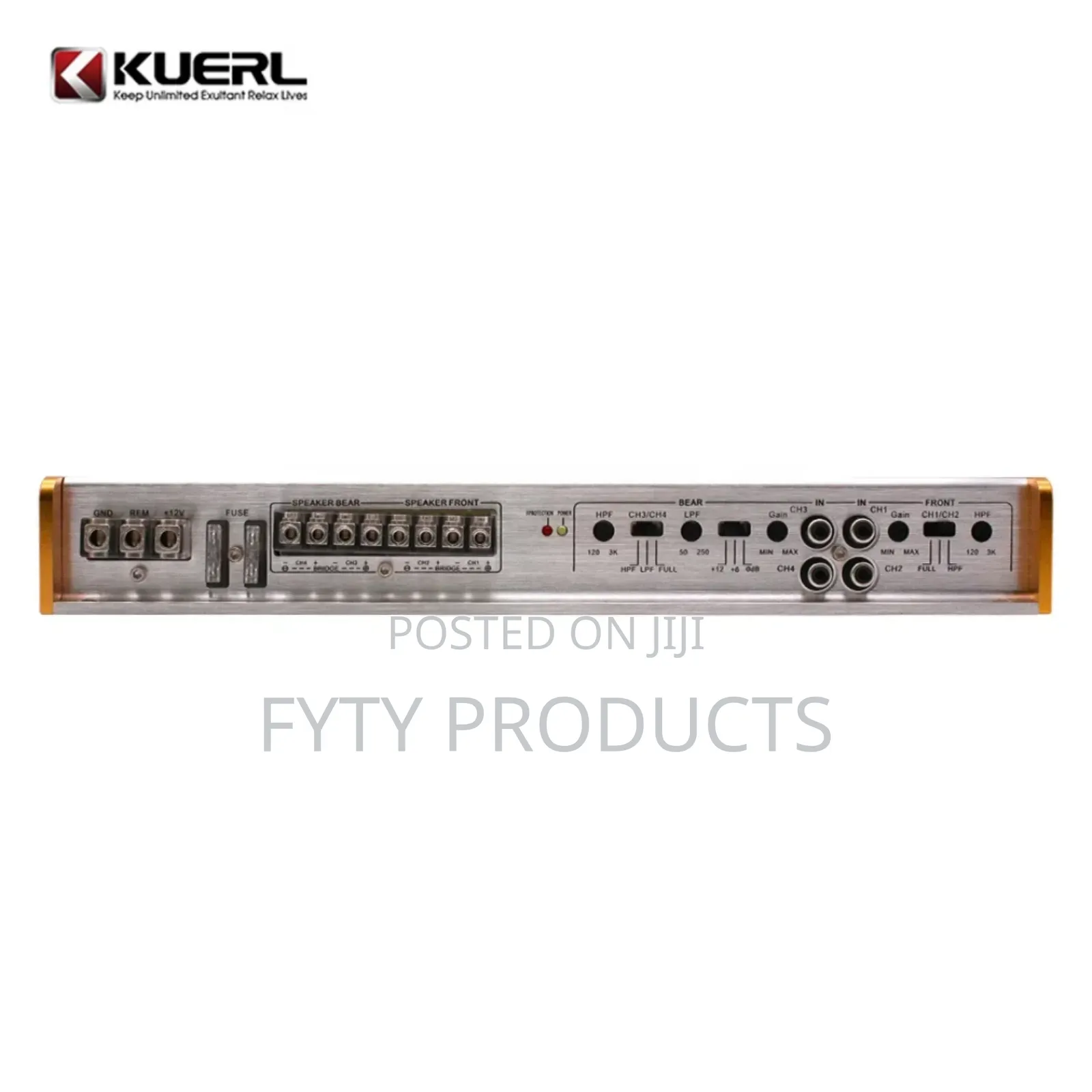 Kuerl 4 Channel Amplifier 100w*4 RMS