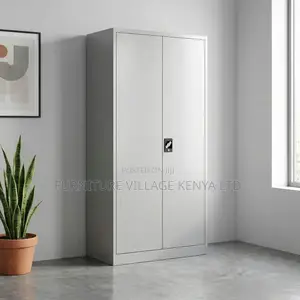 Office Cabinet; 2-door Full Metallic Filing Office Cabinet