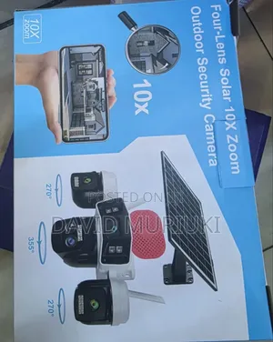 360° Solar Camera With Alarm.