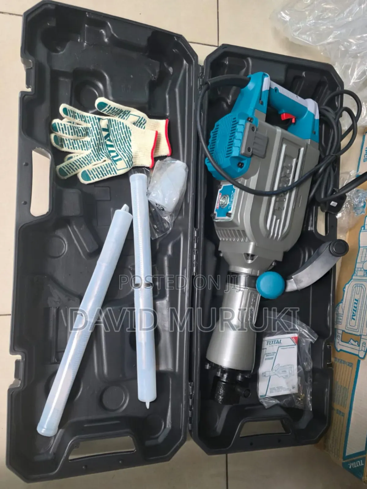 Portable Total Demolisher Hammer for Tough Job.
