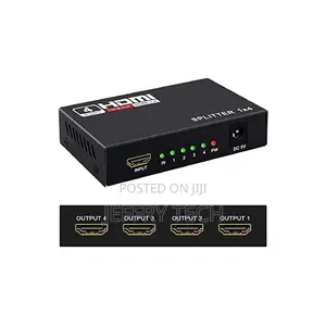 Hdmi Splitter 1x4 4 Port Full Hd Hub