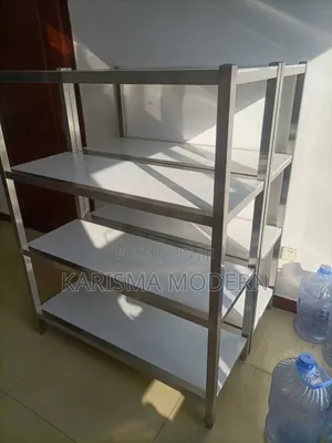 Stainless Steel Kitchen Rack With Four Tiers