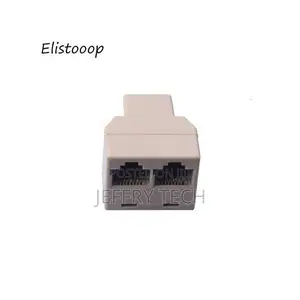 1 to 2 Way Lan Ethernet Network Cable Rj45 Splitter Female