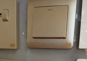 Quality Gold-Colored, 1-Gang 2-Way Light Switch Yt5