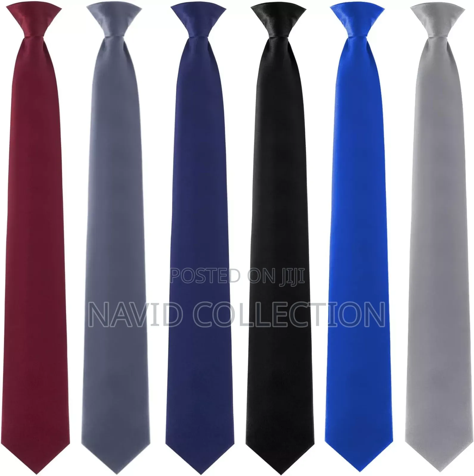 Solid Color Men Tie