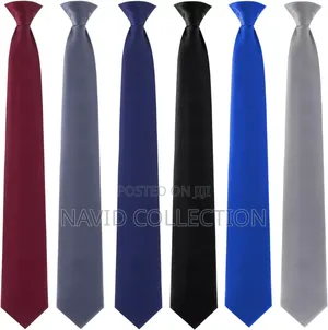 Solid Color Men Tie