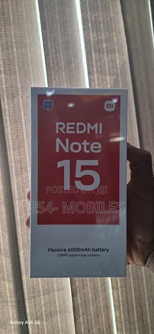 New Xiaomi Redmi Note 15 256 GB Black