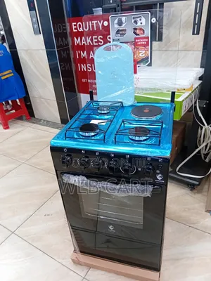 Euroken 50×55cm 3+1 Gas Electric Standing Cooker