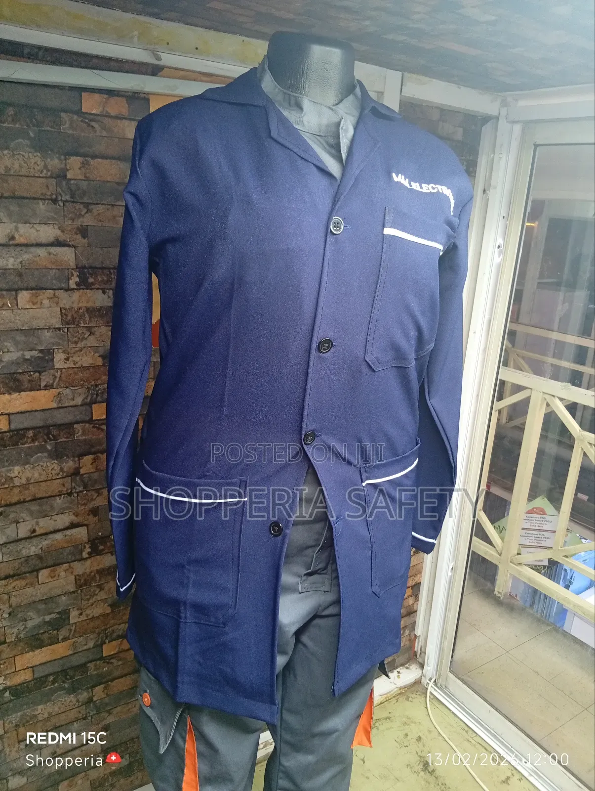 Navy Blue Customized Dutcoat