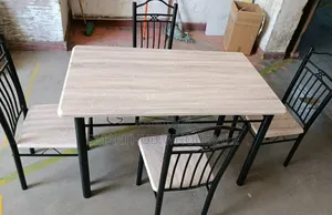 Executive Wooden 4 Sitter Dinning Table