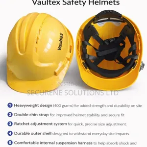 Vaultex Safety Helmet, Designed