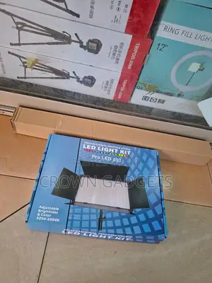 Varicolor Led 600 Dimmable Photography Light Kit
