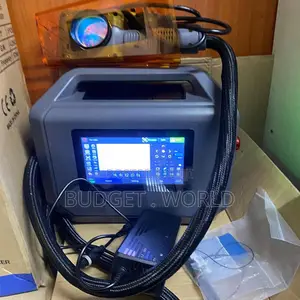 Portable 30w Fiber Laser Engraving Machine With LCD Control Panel