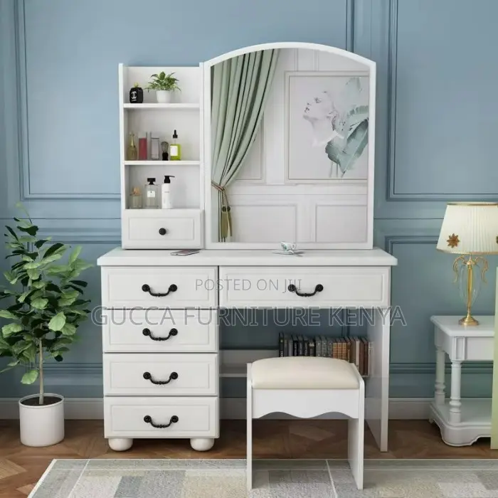 Modern Imported White Vanity Dressing Table