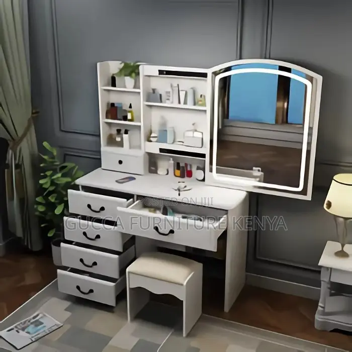 Modern Imported White Vanity Dressing Table