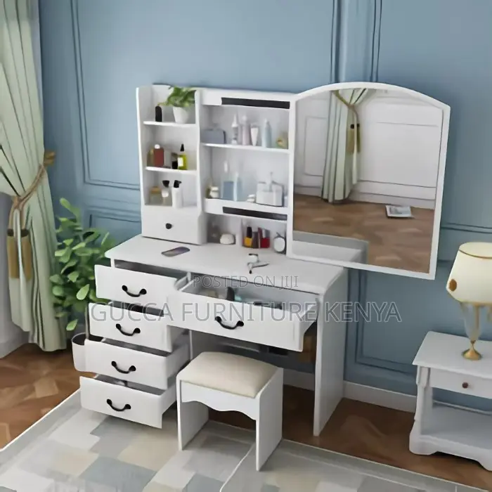 Modern Imported White Vanity Dressing Table